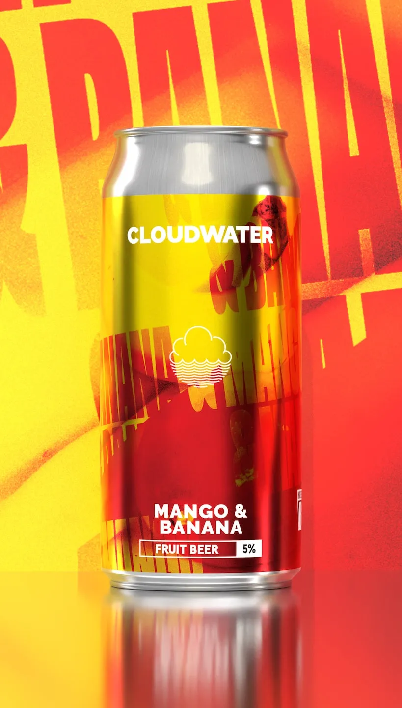 Cloudwater  Mango & Banana | Fruit Beer – Single