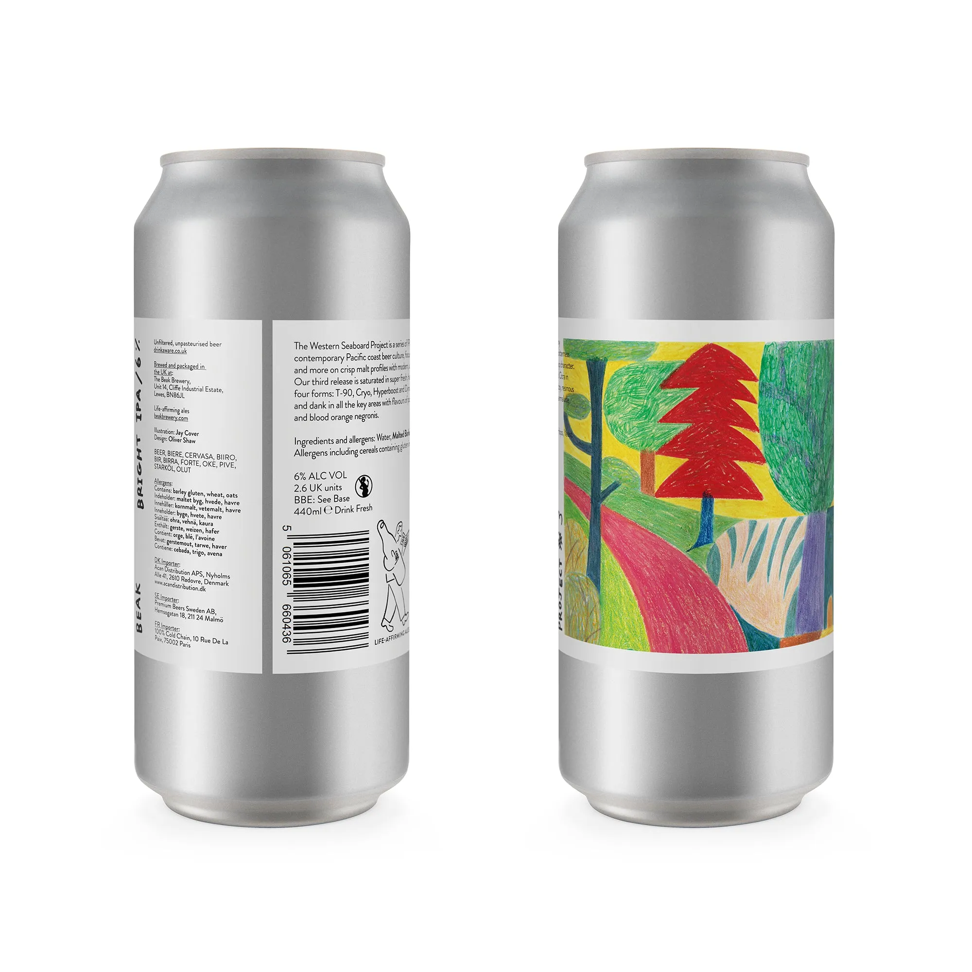 BEAK -  WESTERN SEABOARD PROJECT #3 6% BRIGHT IPA – Single Can