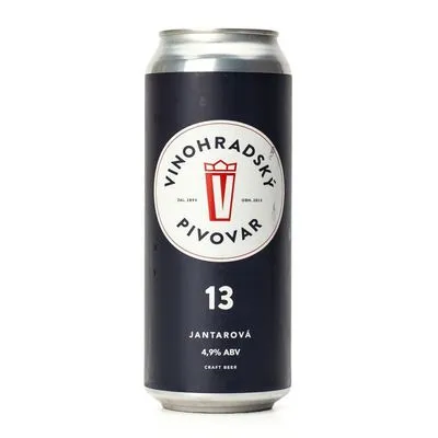 Vinohradsky Pivovar Jantarova 13 Amber Lager