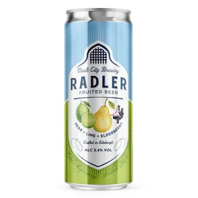 Vault City Pear Lime & Elderberry Radler