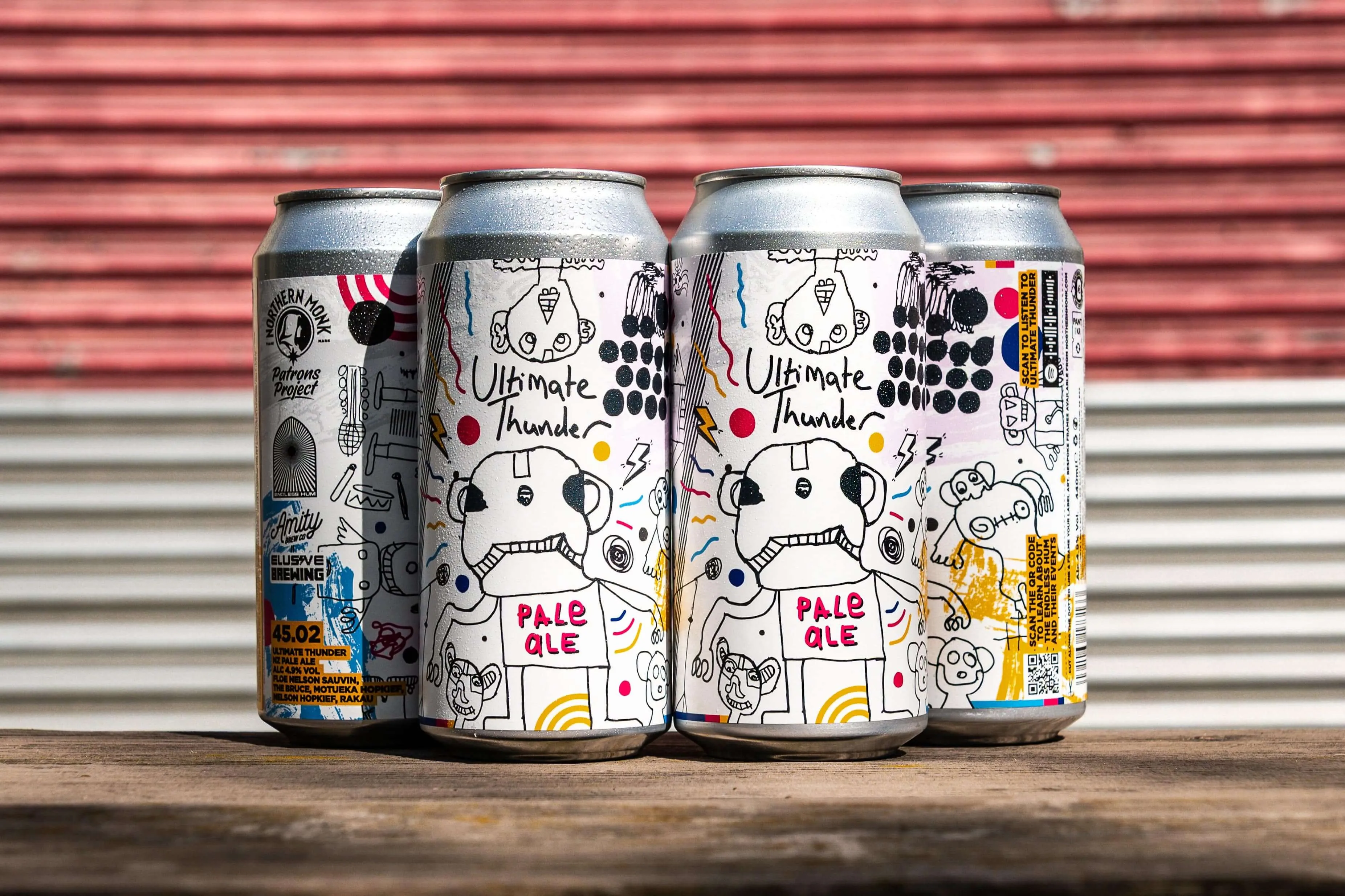 Northern Monk 4 PACK // ENDLESS HUM // AMITY & ELUSIVE // ULTIMATE THUNDER // NZ PALE ALE // 4.9%