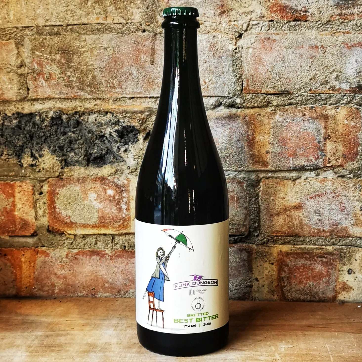 Abbeydale x Balance Bretted Best Bitter 3.4% (750ml)
