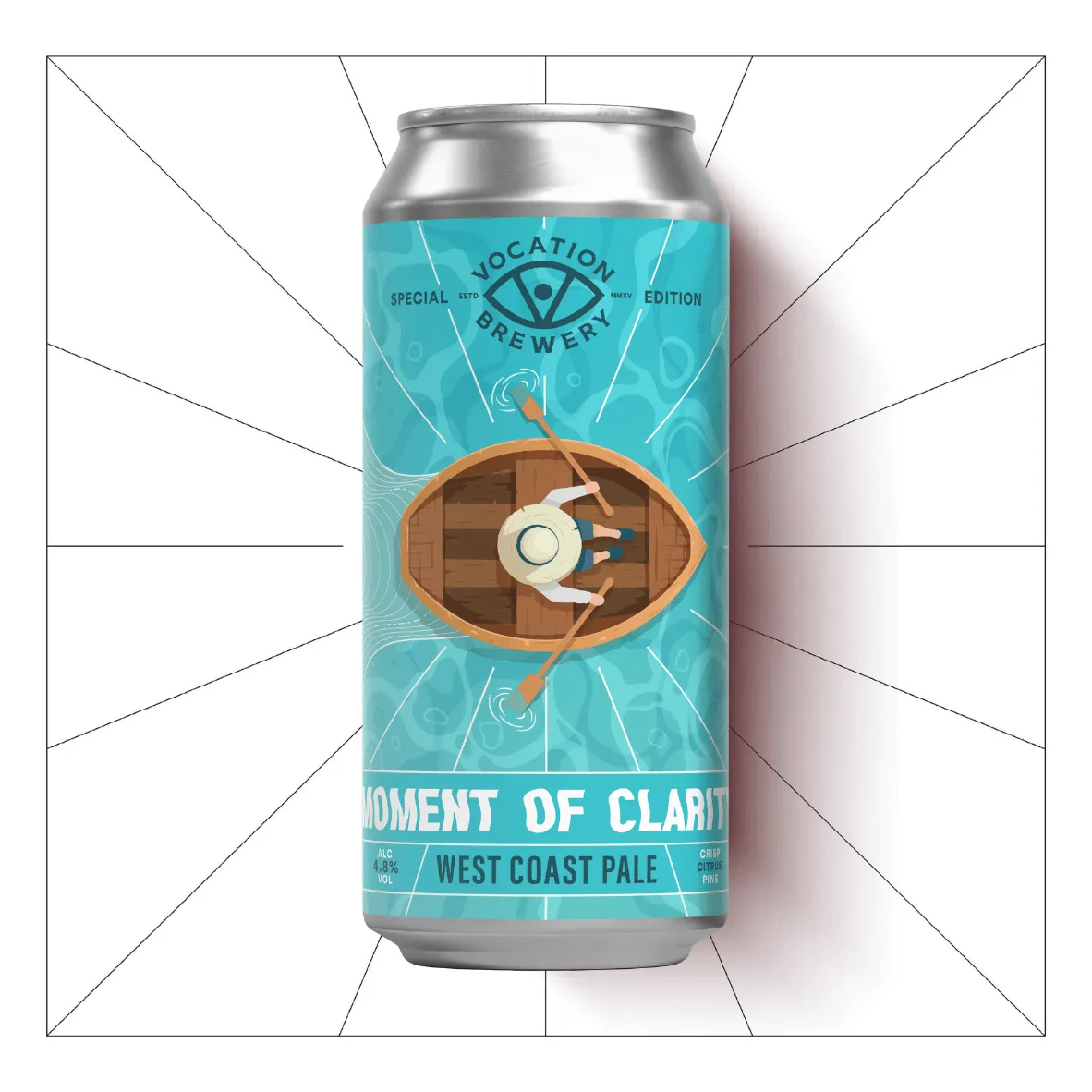 Vocation  Moment of Clarity | 4.8% West Coast Pale 440ml – Single Can