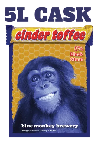 Blue Monkey  Cinder Toffee Stout 5L Cask