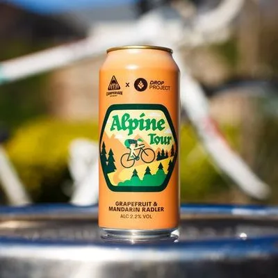 Campervan Alpine Tour Grapefruit & Mandarin GF Radler