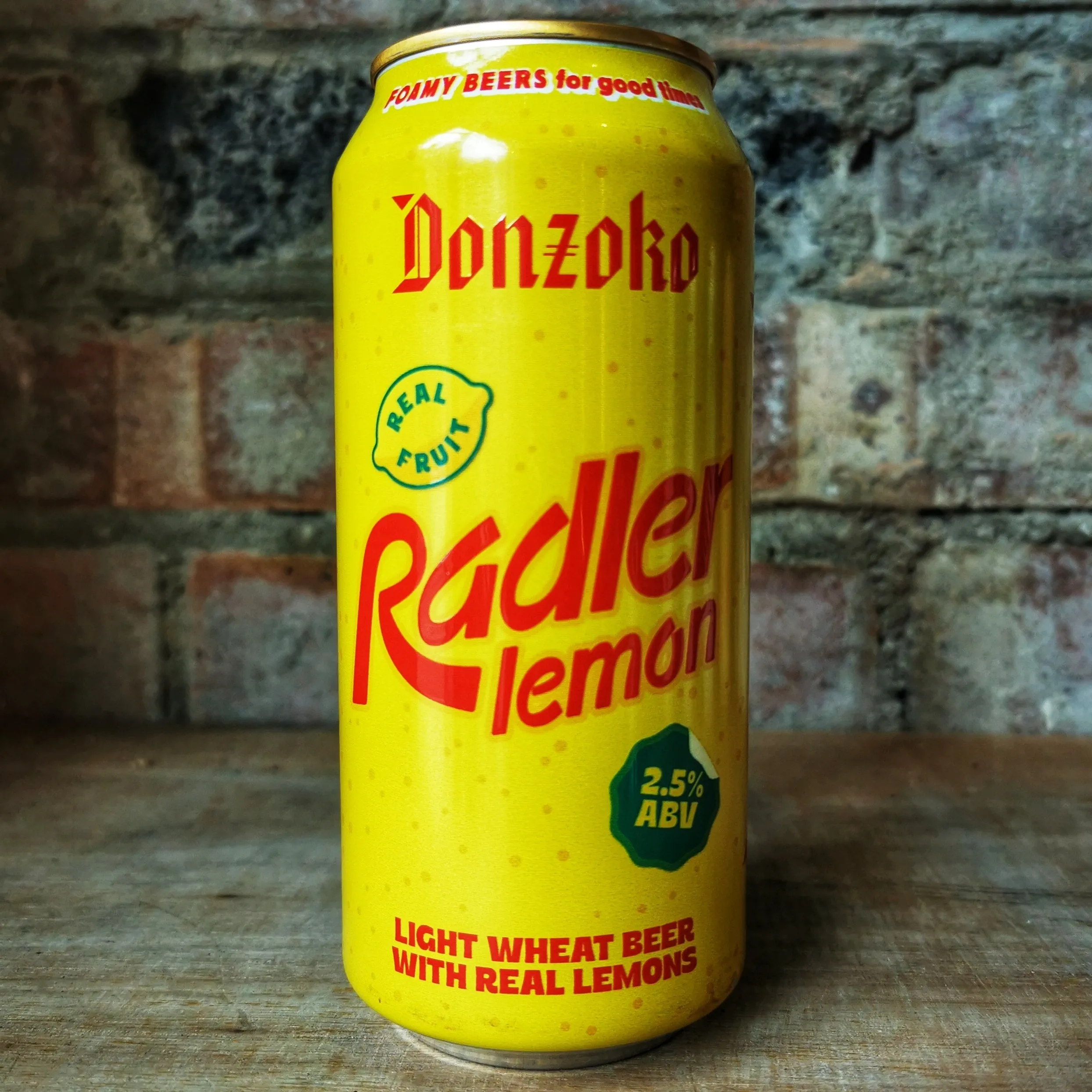 Donzoko Lemon Radler 2.5% (440ml)