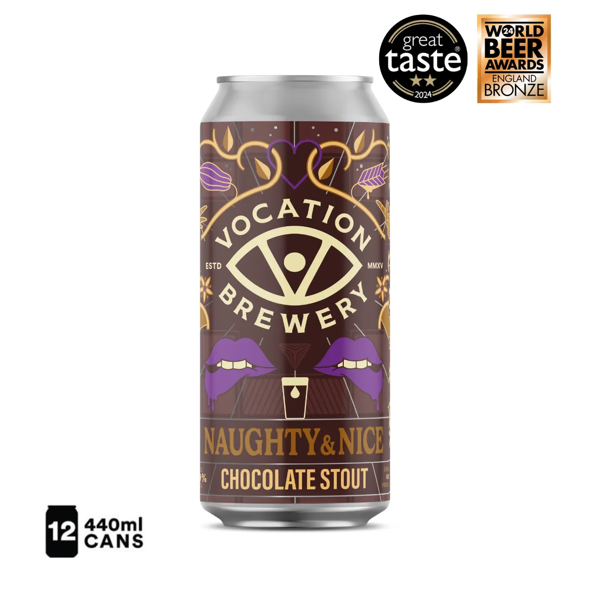 Vocation  Naughty & Nice | 5.9% Chocolate Stout 440ml – Single Can
