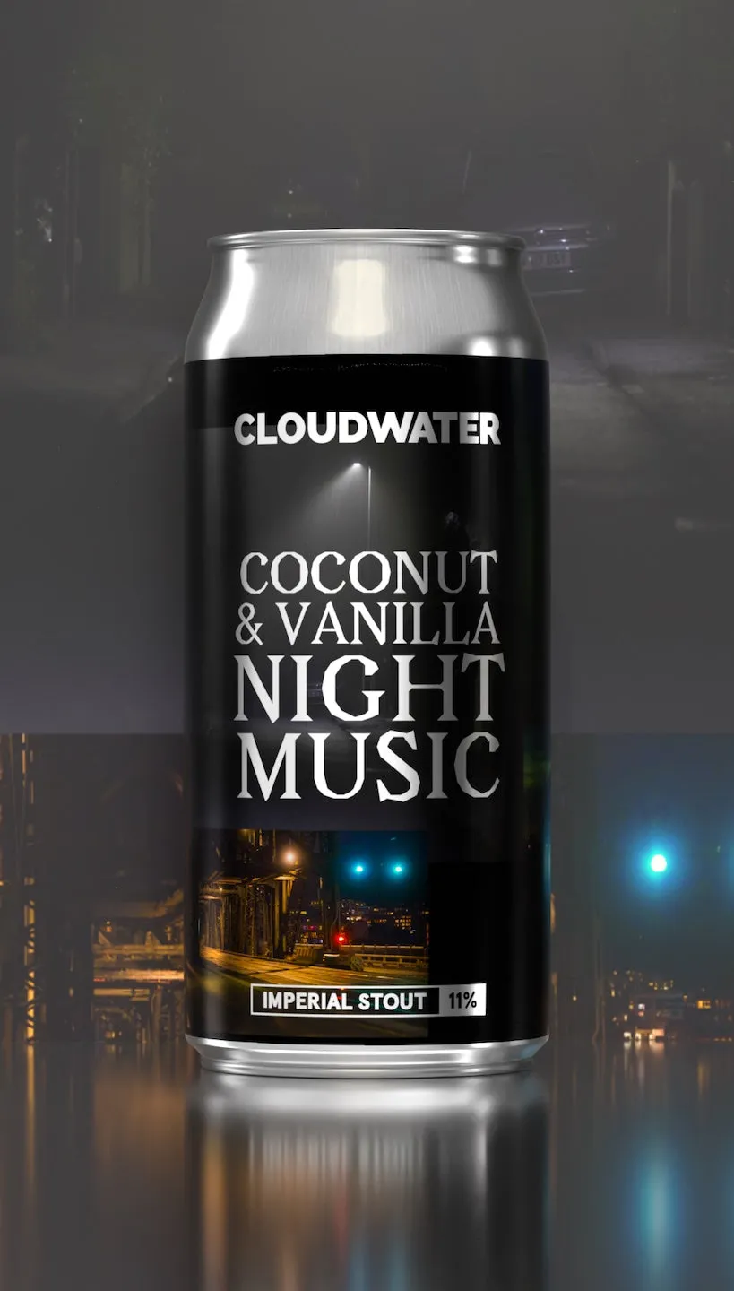 Cloudwater Coconut & Vanilla Night Music | Imperial Stout – Single