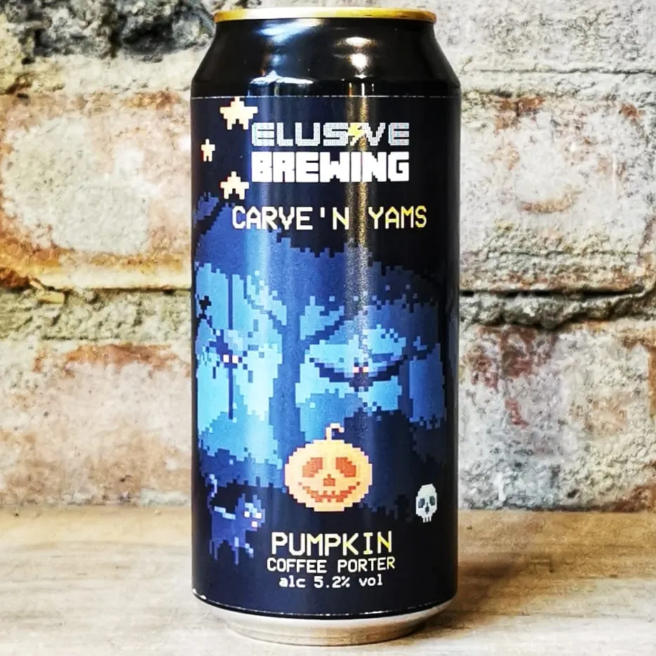Elusive Carve'n Yams Pumpkin Coffee Porter 5.4% (440ml)