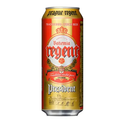 Bohemia Regent Prezident Pale Lager RED Can