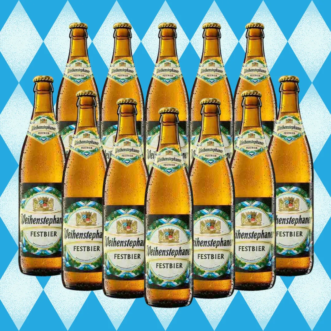 Weihenstephaner Festbier 500ml Bottles - 5.8% ABV (Multipack)