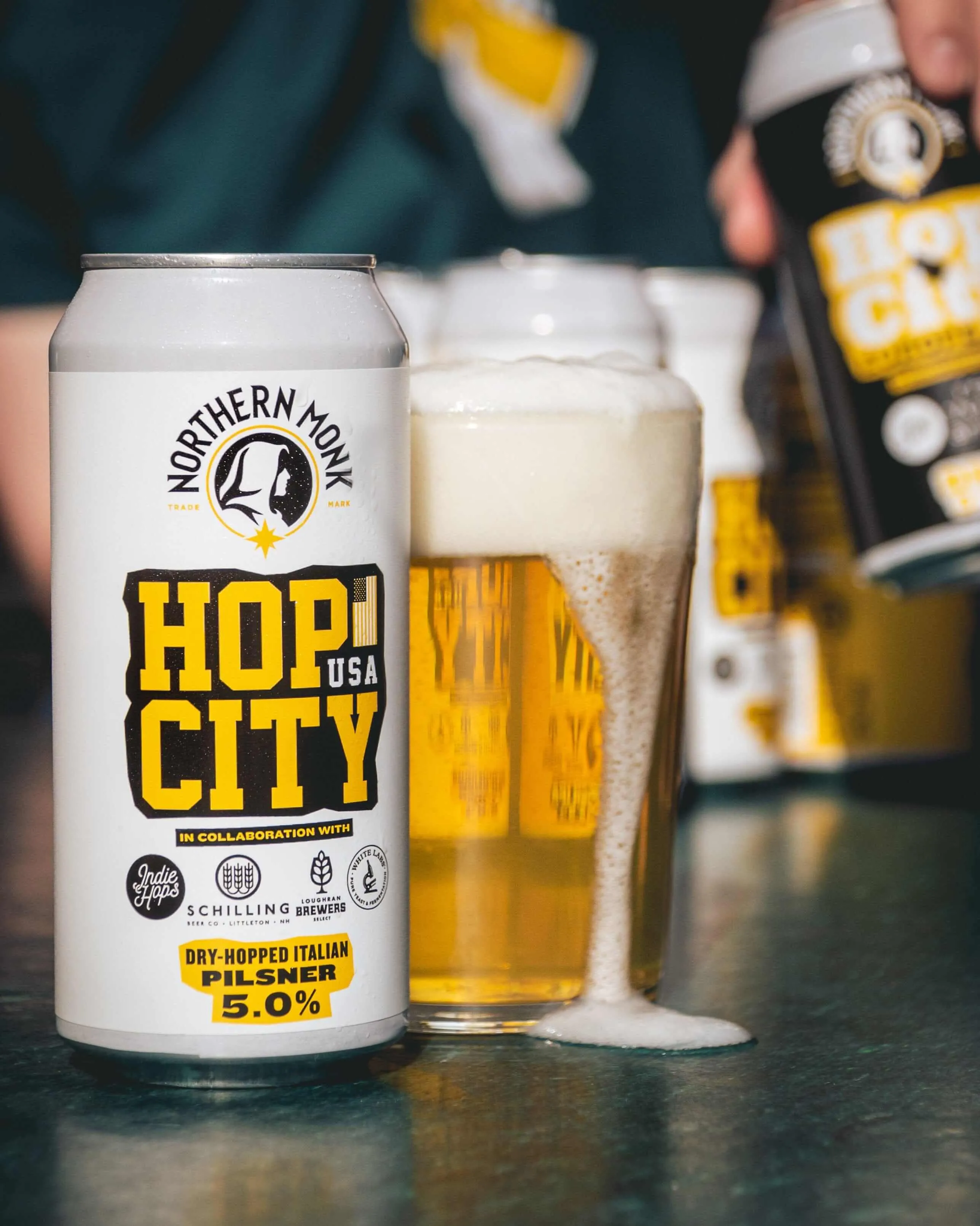 Northern Monk  USA // HOP CITY // PILSNER // 5.0%