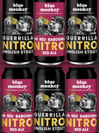 Blue Monkey  Nitro Beer 6-Pack