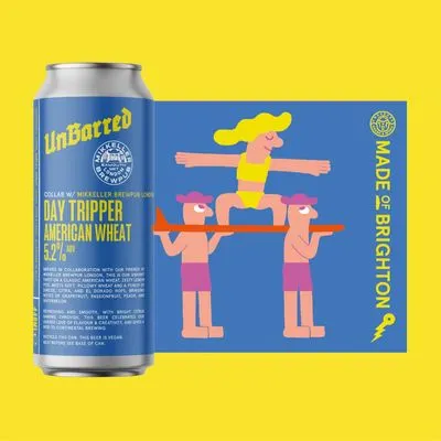 UnBarred x Mikkeller Day Tripper American Wheat Beer