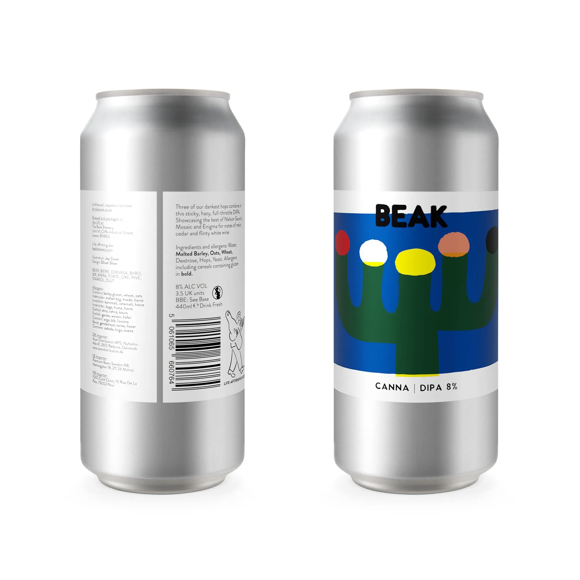 BEAK -  CANNA - 8% DIPA – Single Can