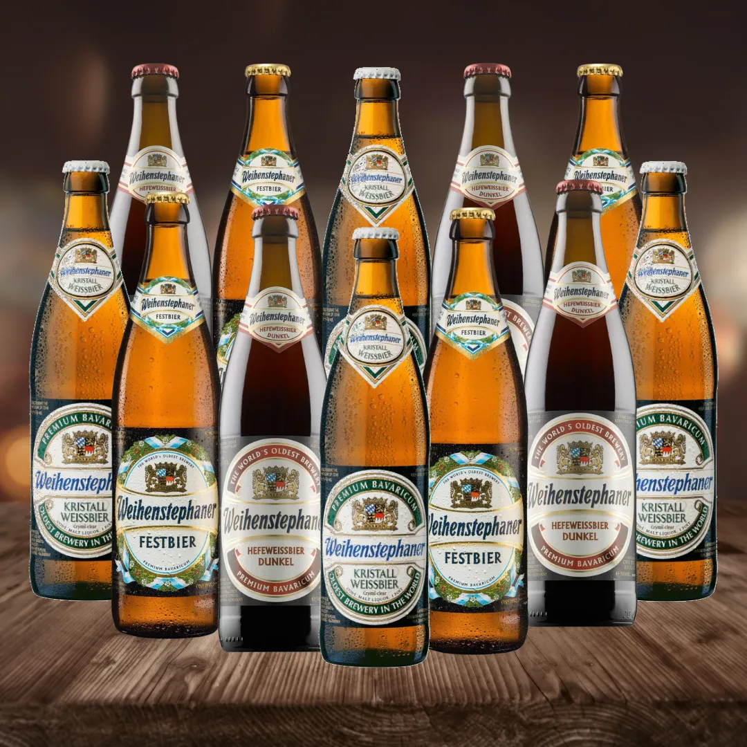 Weihenstephaner German Wheat Beer Mixed Case (12 Pack)