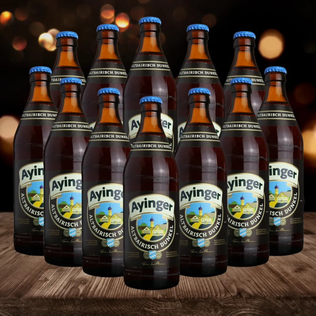 Ayinger Altbairisch Dunkel 500ml Bottles - 5.0% ABV (12 Pack)
