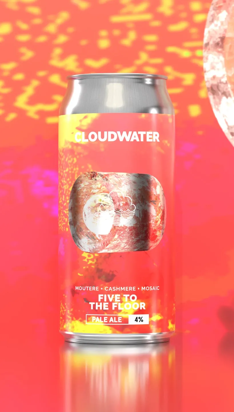 Cloudwater  Five To The Floor | Pale Ale – 4-Pack