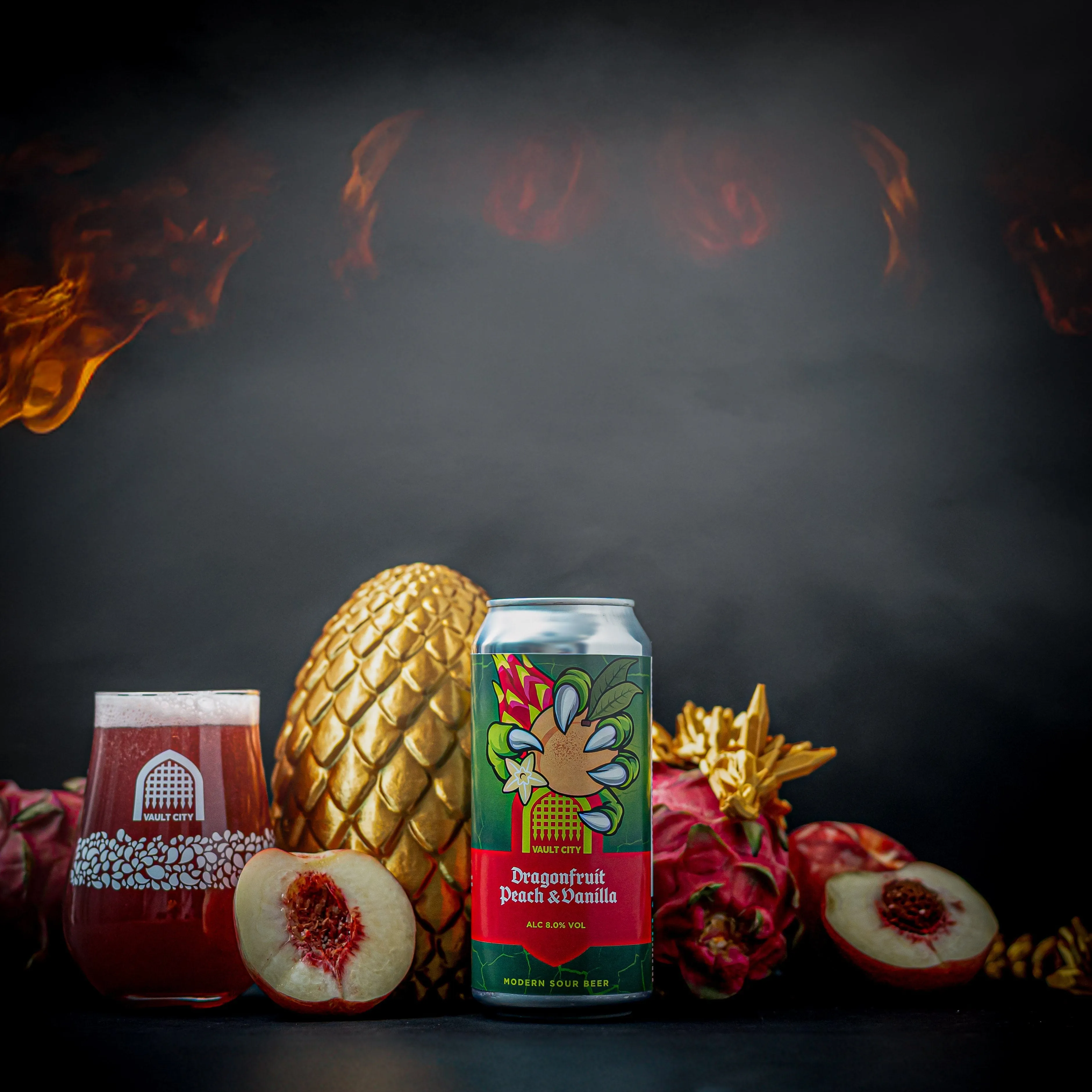 Vault City  Dragon Fruit Peach Vanilla