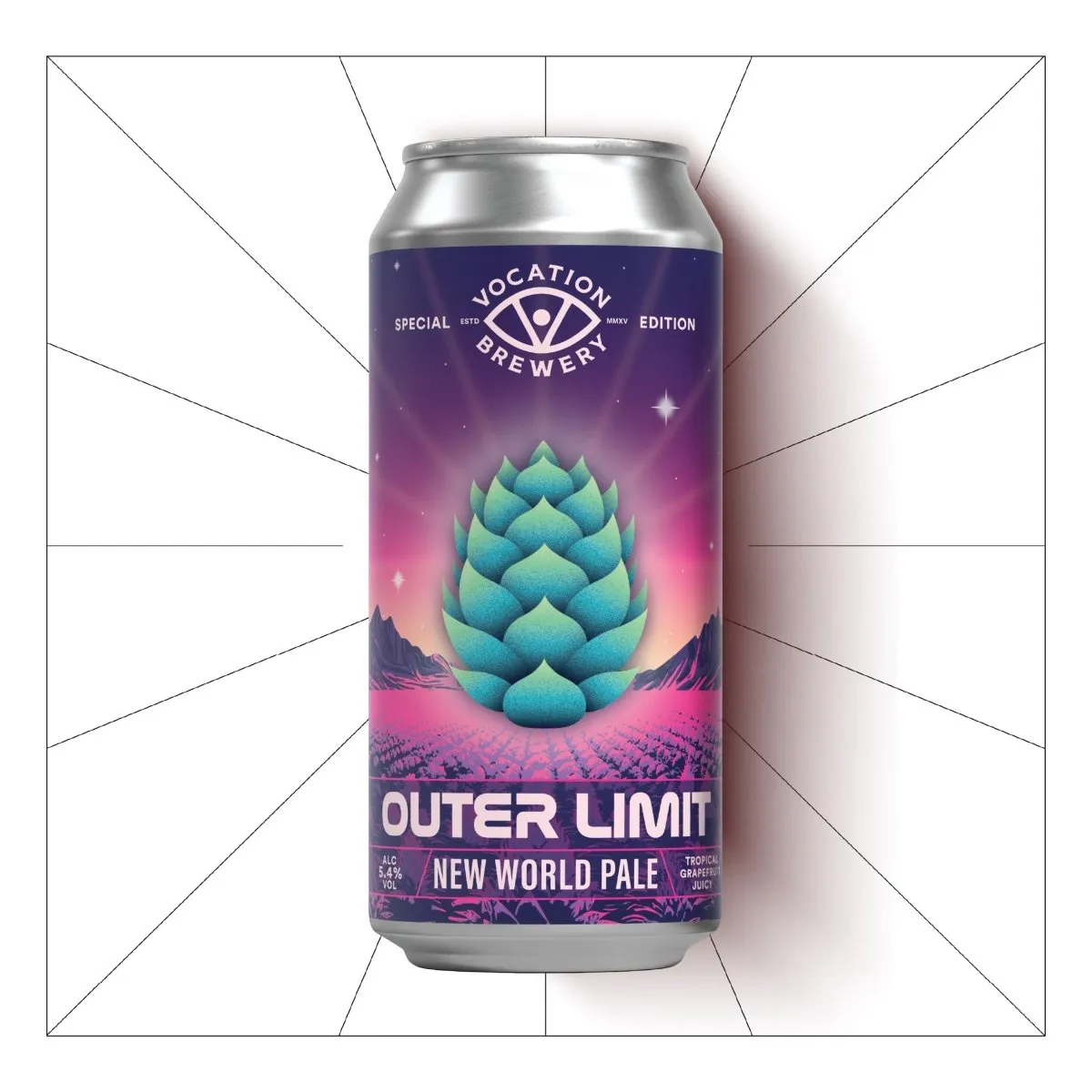 Vocation Outer Limit | 5.4% New World Pale | 440ml – Single Can