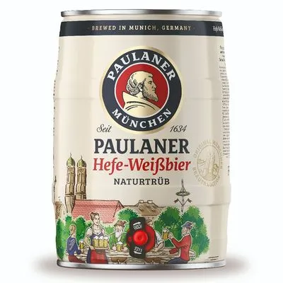 Paulaner Hefe-Weißbier Mini Keg