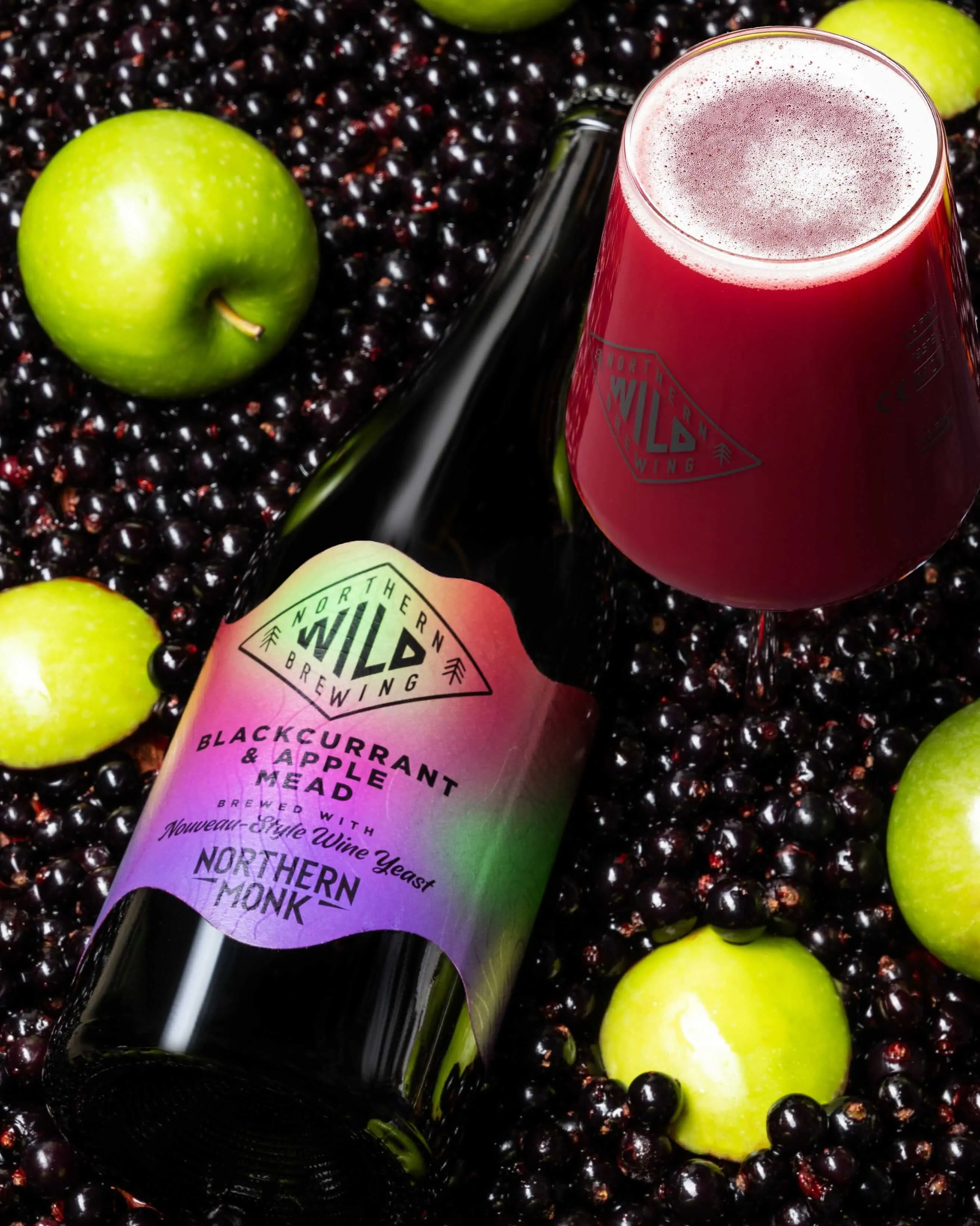Northern Monk NORTHERN WILD 005 // APPLE AND BLACKCURRANT MEAD // GOSNELLS // 10%