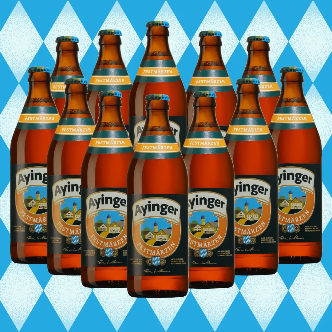 Ayinger Festmärzen Oktoberfest 500ml Bottles - 5.8% ABV (Multipack)