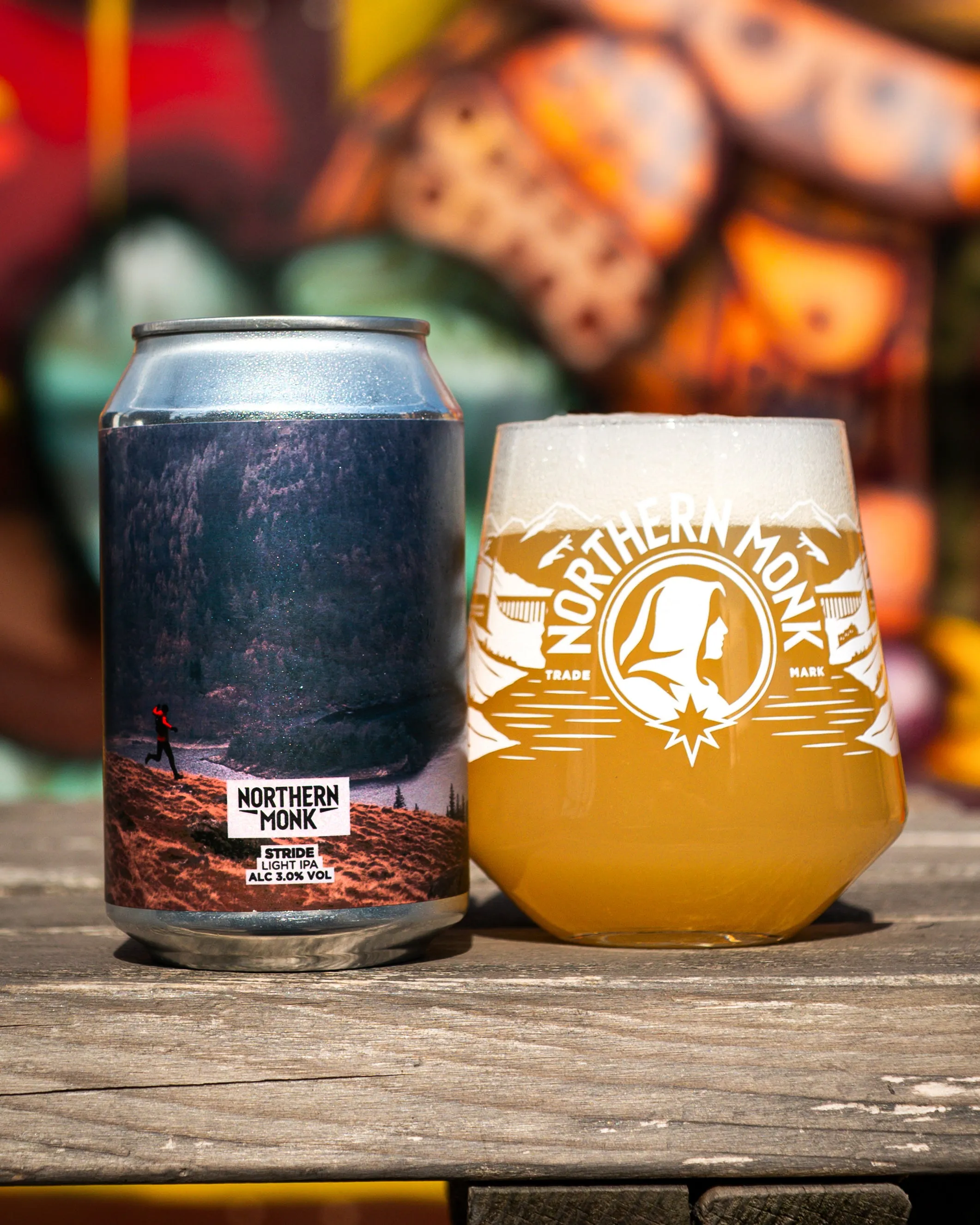 Northern Monk  STRIDE // RICKY LIGHTFOOT // LIGHT IPA // 3.0%