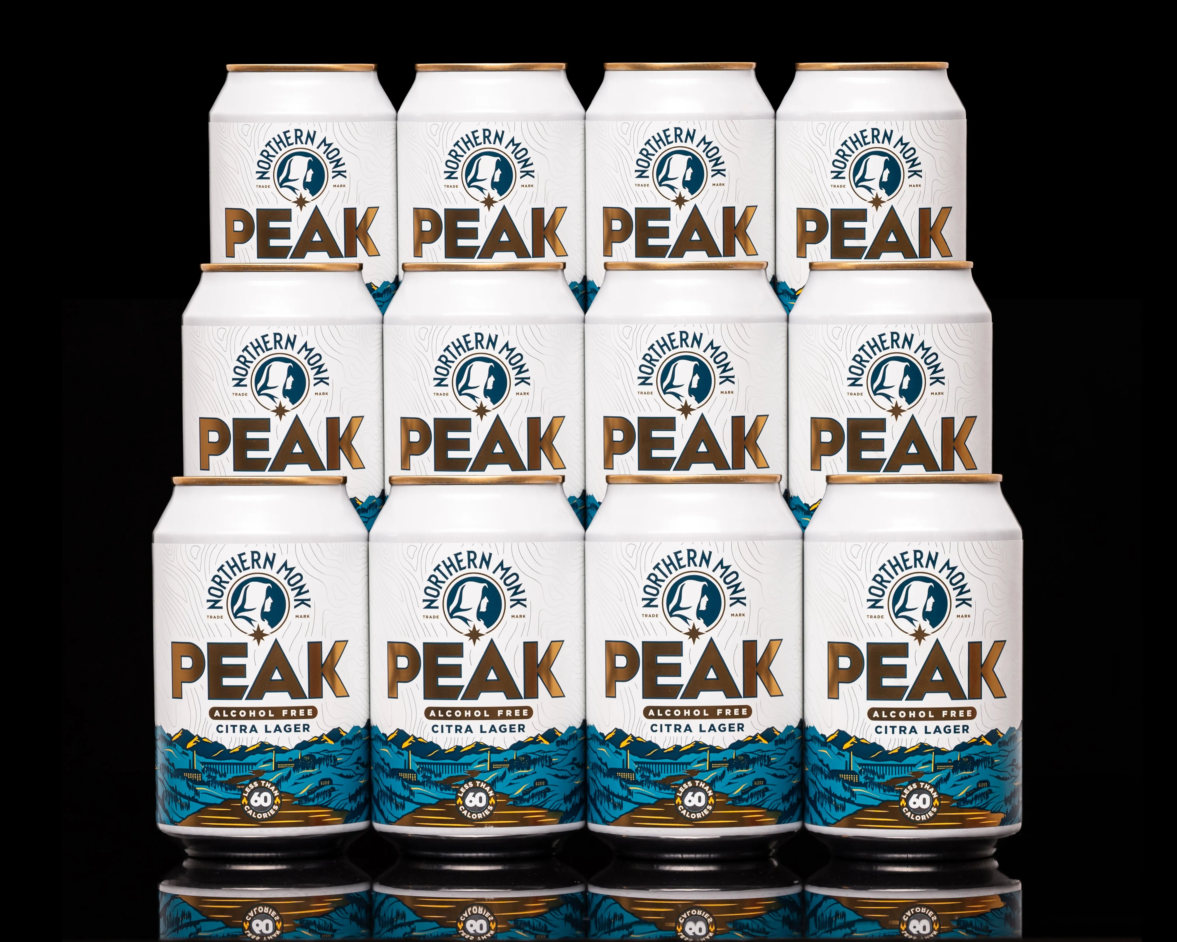 Northern Monk  12 PACK // PEAK // CITRA LAGER //  0.5% ALCOHOL