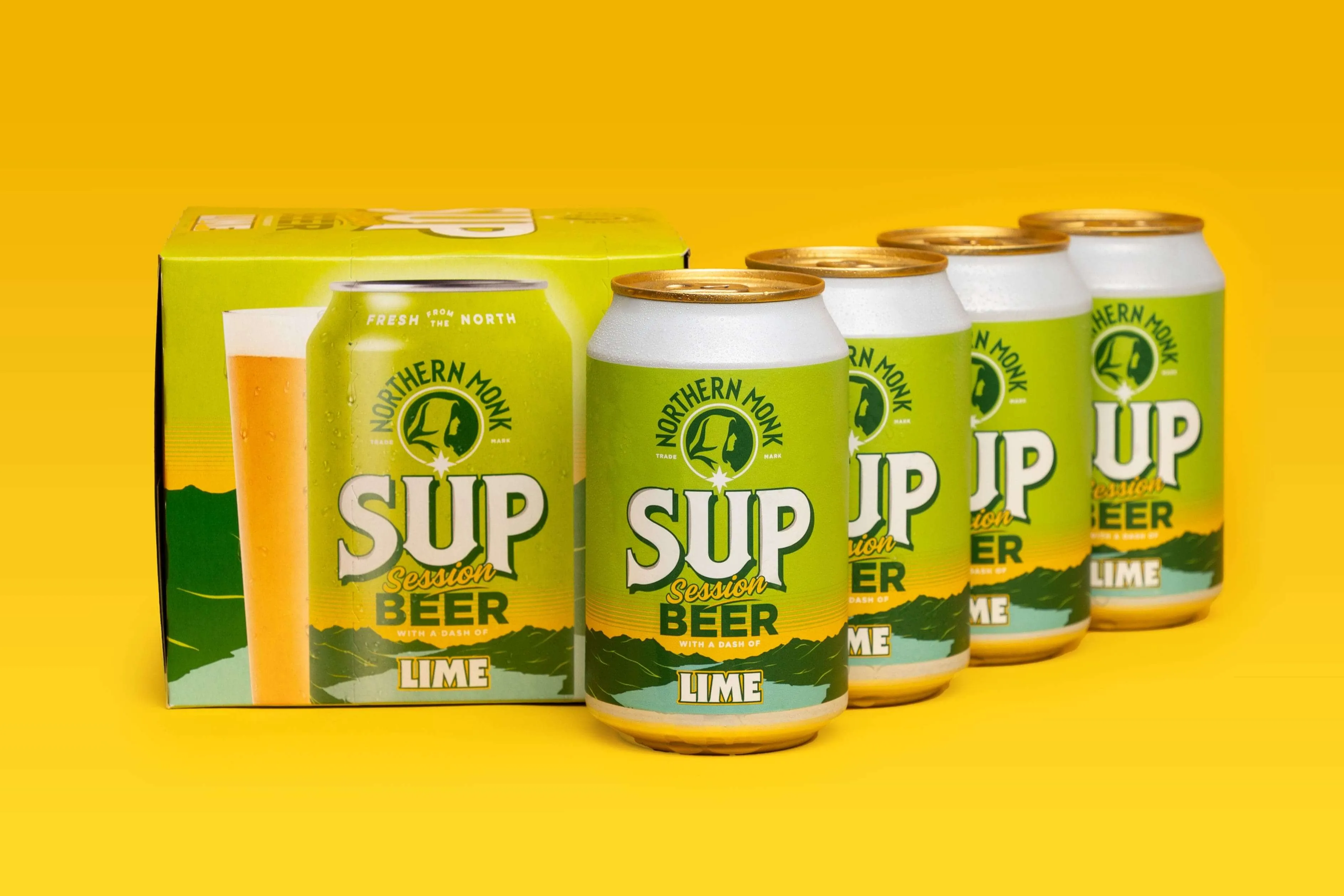Northern Monk 4 PACK // SUP & LIME // SESSION BEER // 330ML // 3.4%