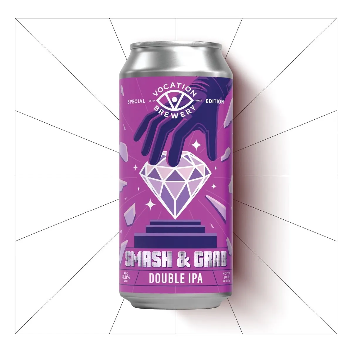Vocation  Smash & Grab | 8.0% DIPA | 440ml – 12 Pack - Save 10%