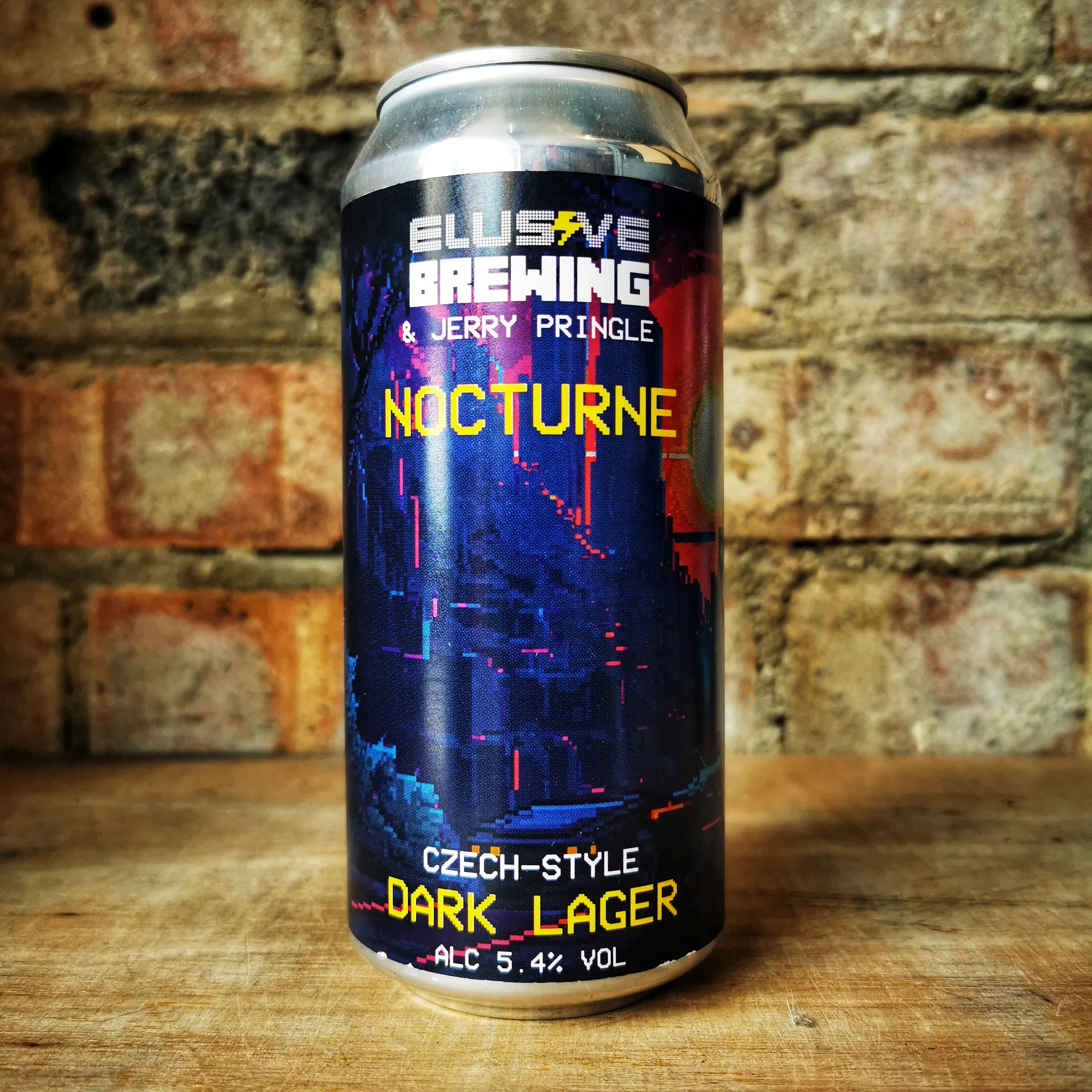 Elusive Nocturne Dark Style Lager 5.4% (440ml)