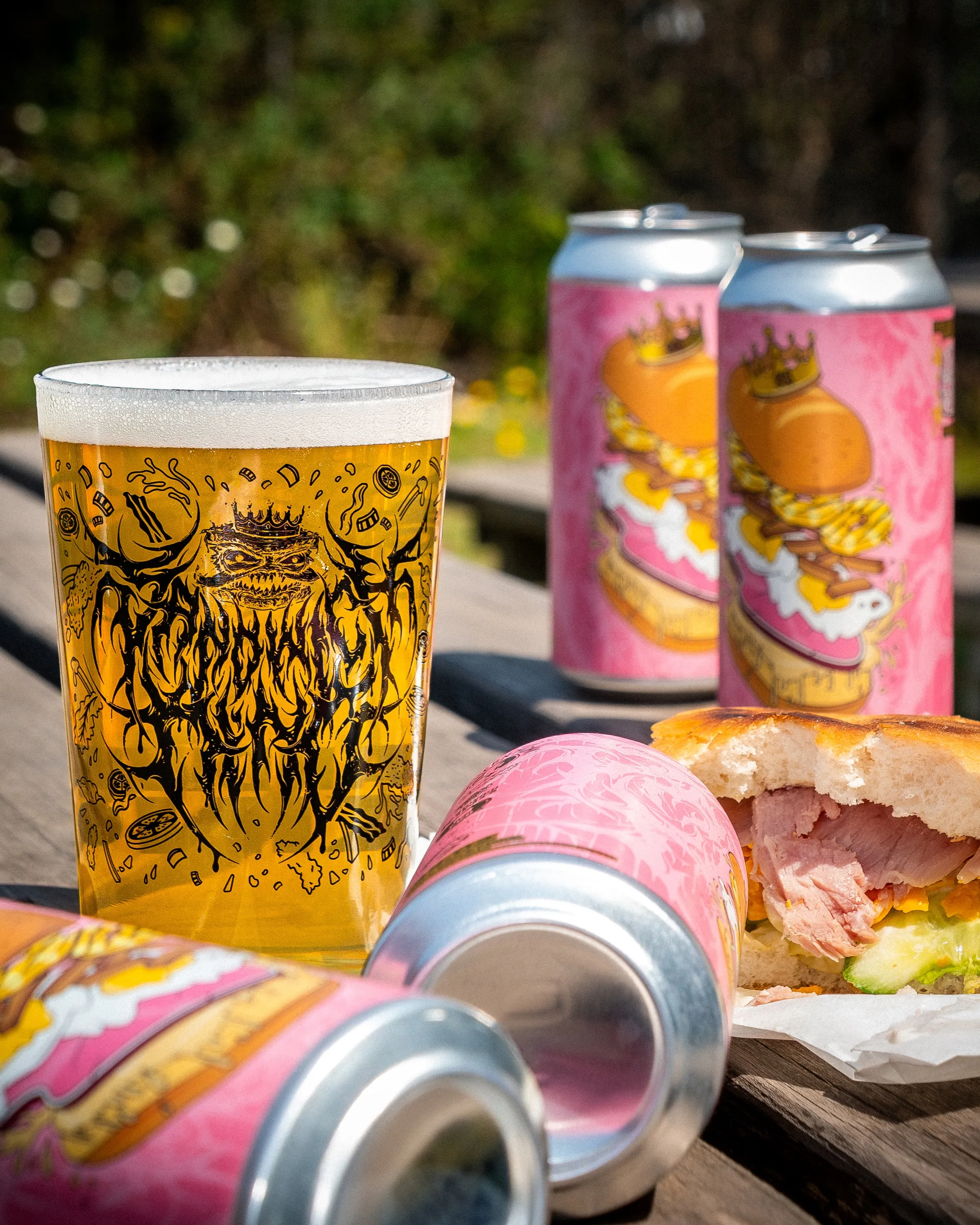 Northern Monk  SANDWICH KING // FUERST WIACEK // RITUAL LAB // HOPPY PEOPLE // HAM, EGG & CHIPS // HAZY INDIA LAGER // 5.5%