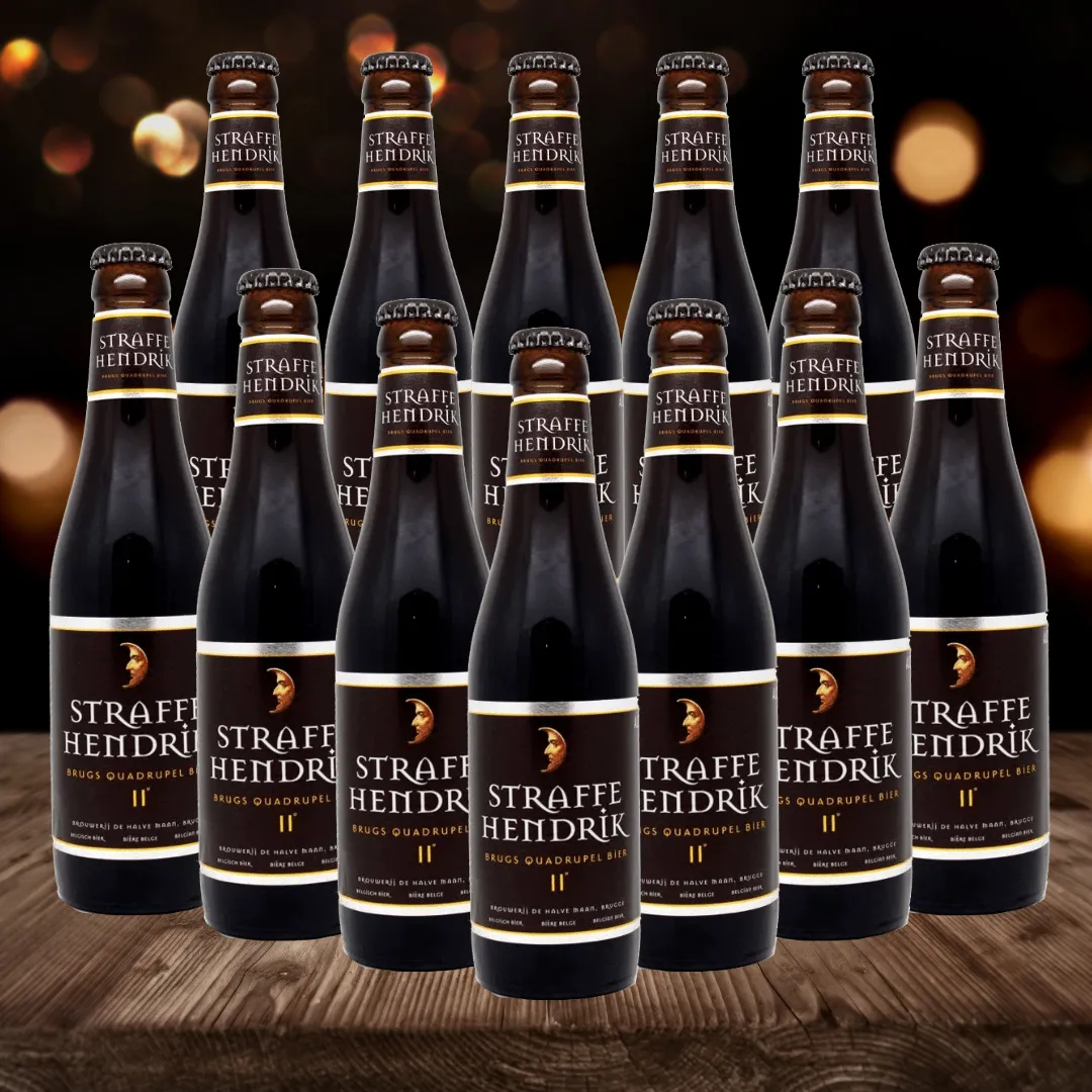 Straffe Hendrik Abbey Quadrupel Belgian Quadrupel 330ml Bottles - 11.00% ABV (12 Pack)