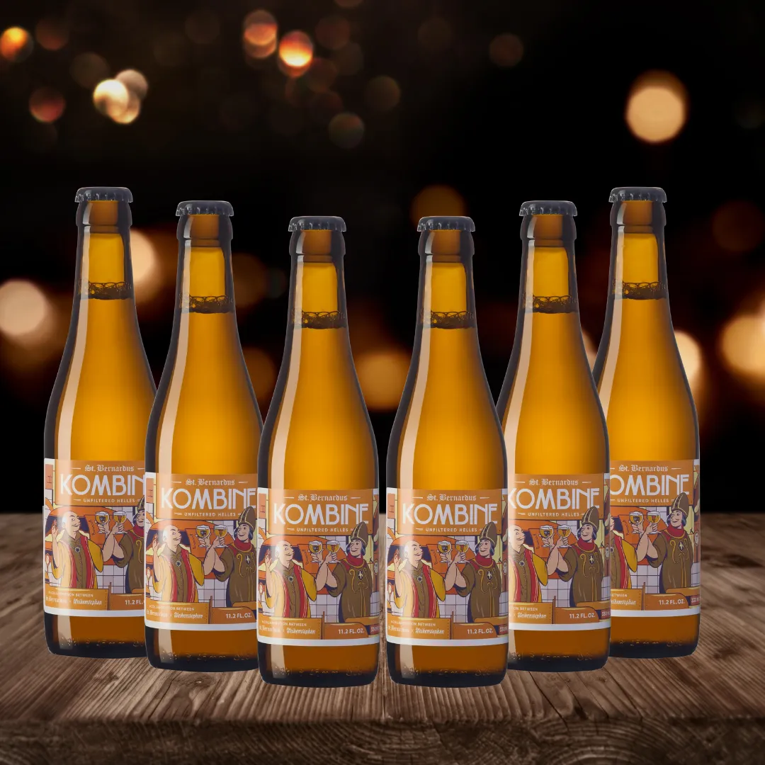 St Bernardus x Weihenstephaner Kombine Lager 6.0% (6 Multipack)