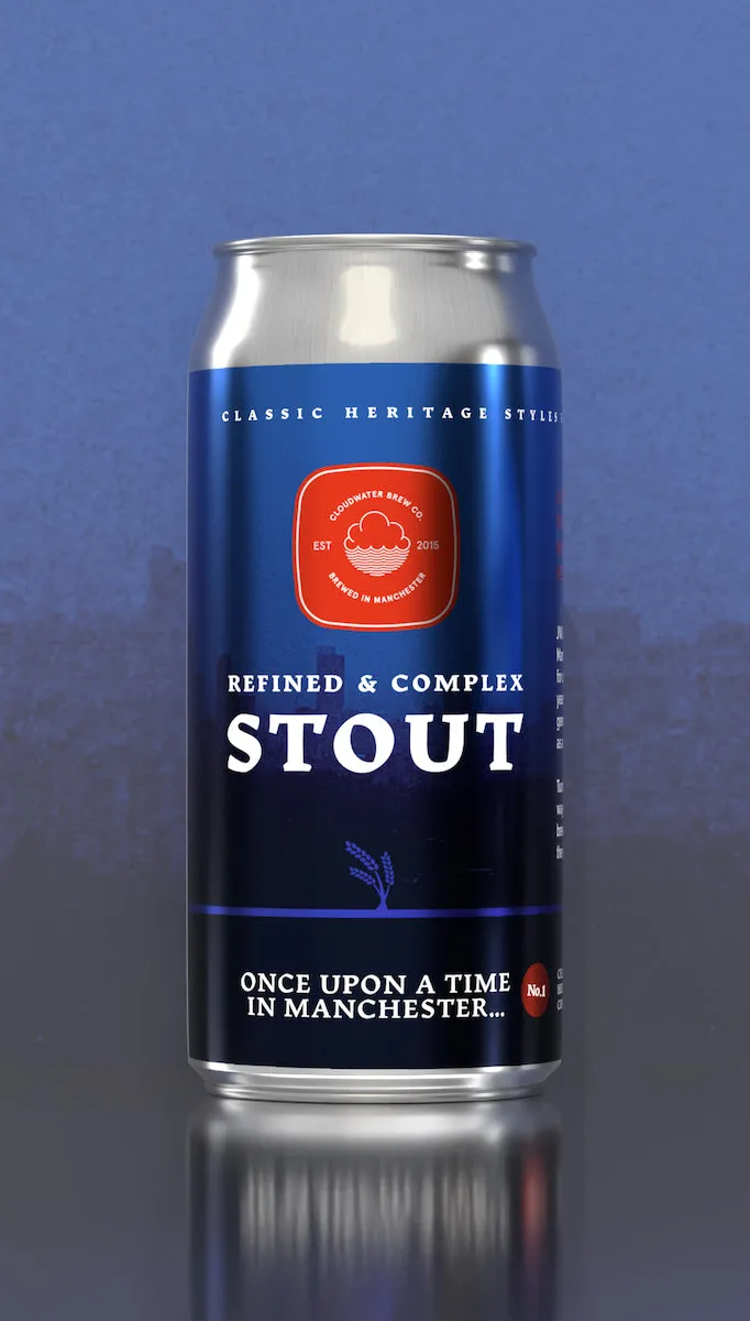 Cloudwater Once Upon A Time In Manchester: Northern Stout β 6-Pack
