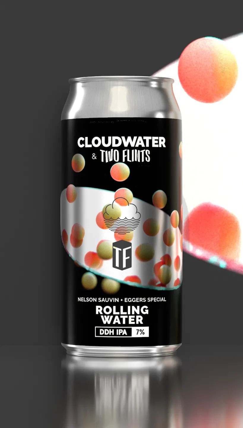 Cloudwater  Rolling Water (x Two Flints) | DDH IPA – Single
