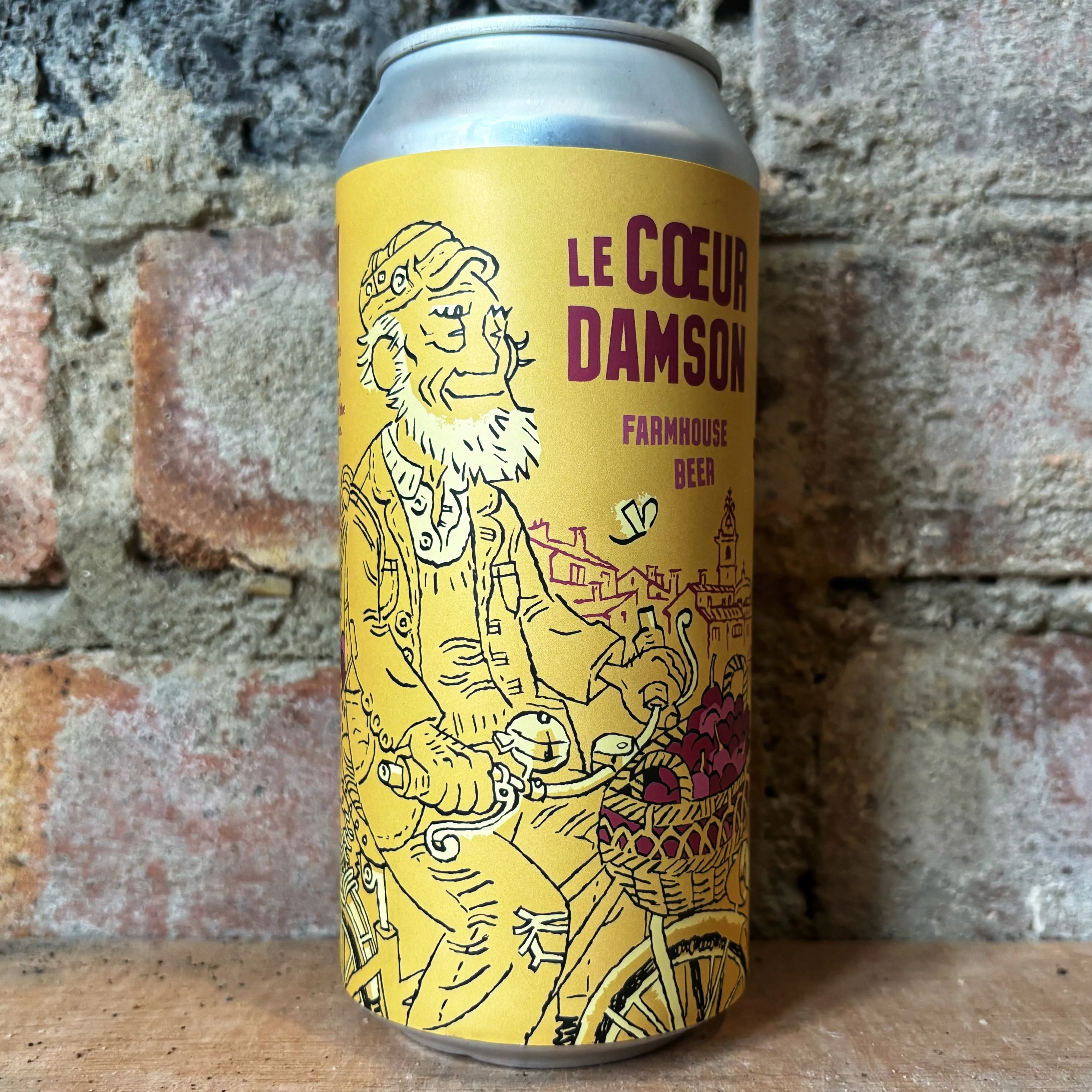 Burning Sky Le Cœur Damson Fruited Saison 5.2% (440ml)