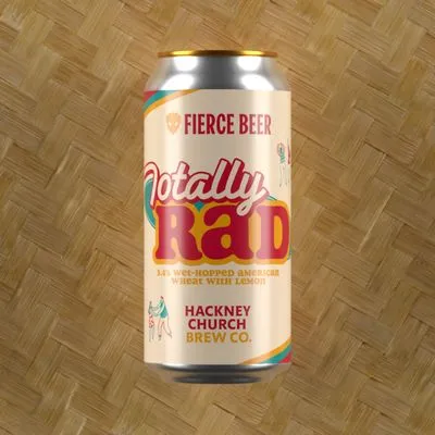 Fierce x Hackney Church Totally Rad Fruited Wheat Beer