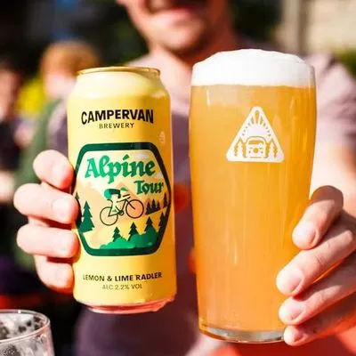 Campervan Alpine Tour Lemon & Lime GF Radler