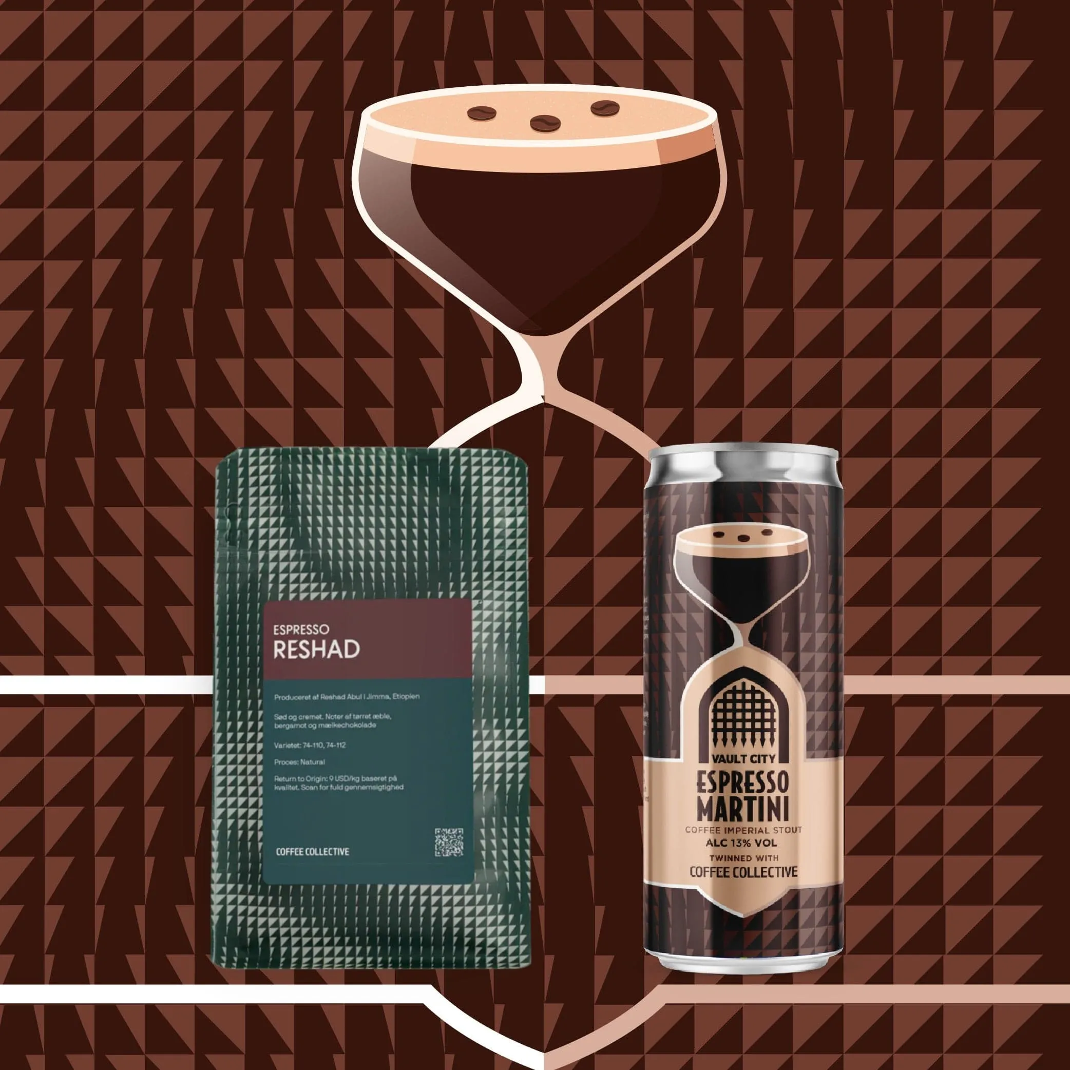 Vault City  Espresso Martini + Reshad Coffee Collective Bundle