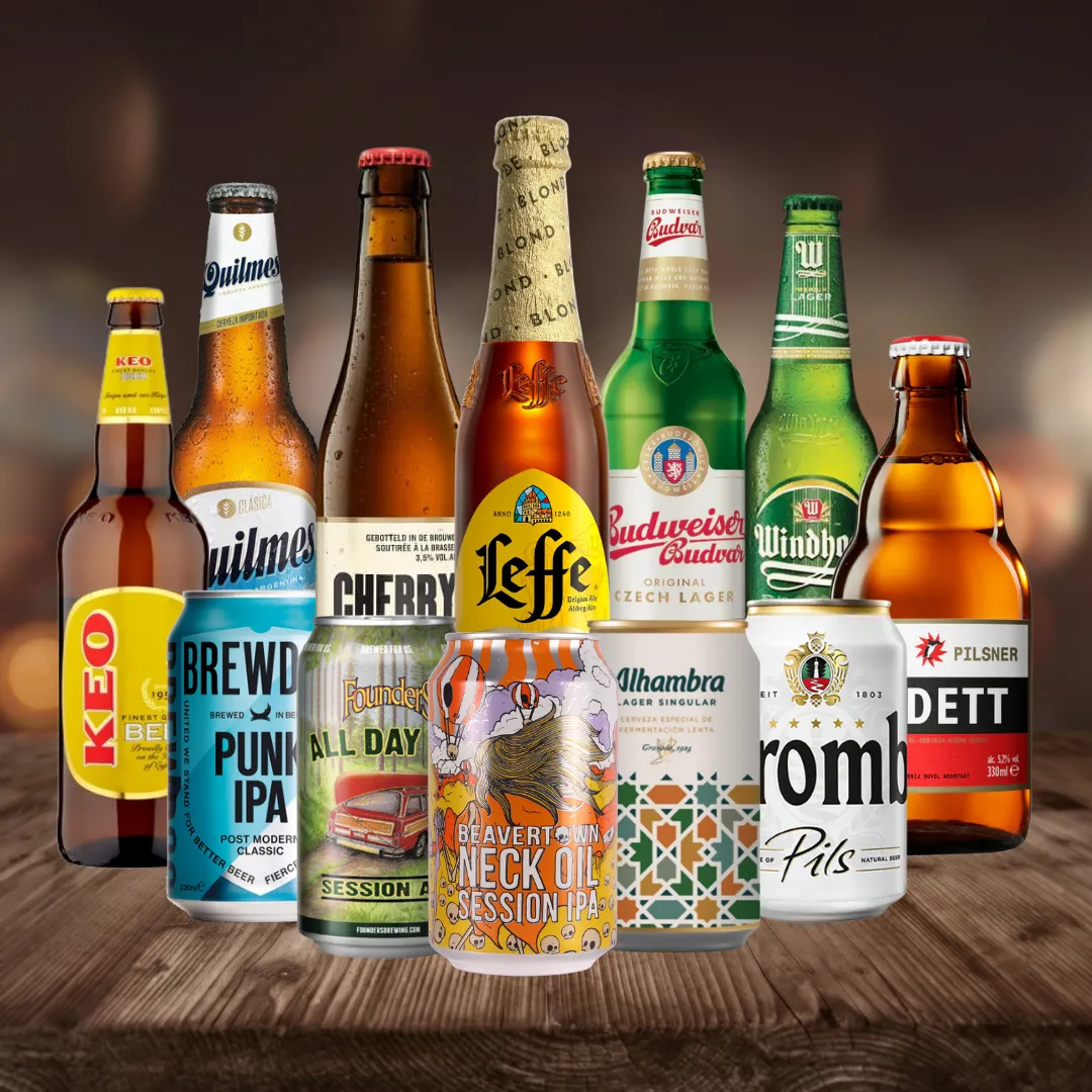 World Craft Beer Mixed Case of Pale Ale, IPA & Lager (12 Pack)