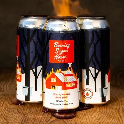 CanadianBellwoods x The Veil Burning Sugar House Maple Syrup Stout