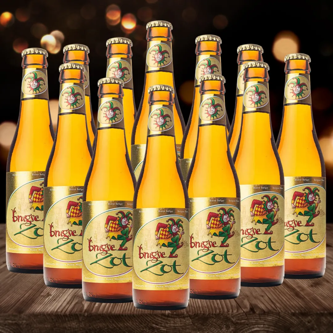 Brugse Zot Blond Belgian Ale 330ml Bottles 6.0% ABV (Multipack)