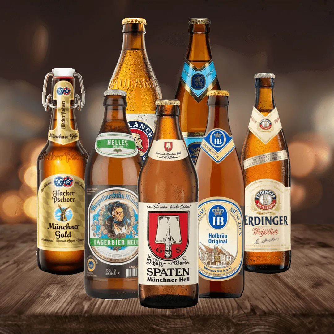 Springfest German Beer Limited Edition Mixed Selection 500ml Bottles (7 Pack)