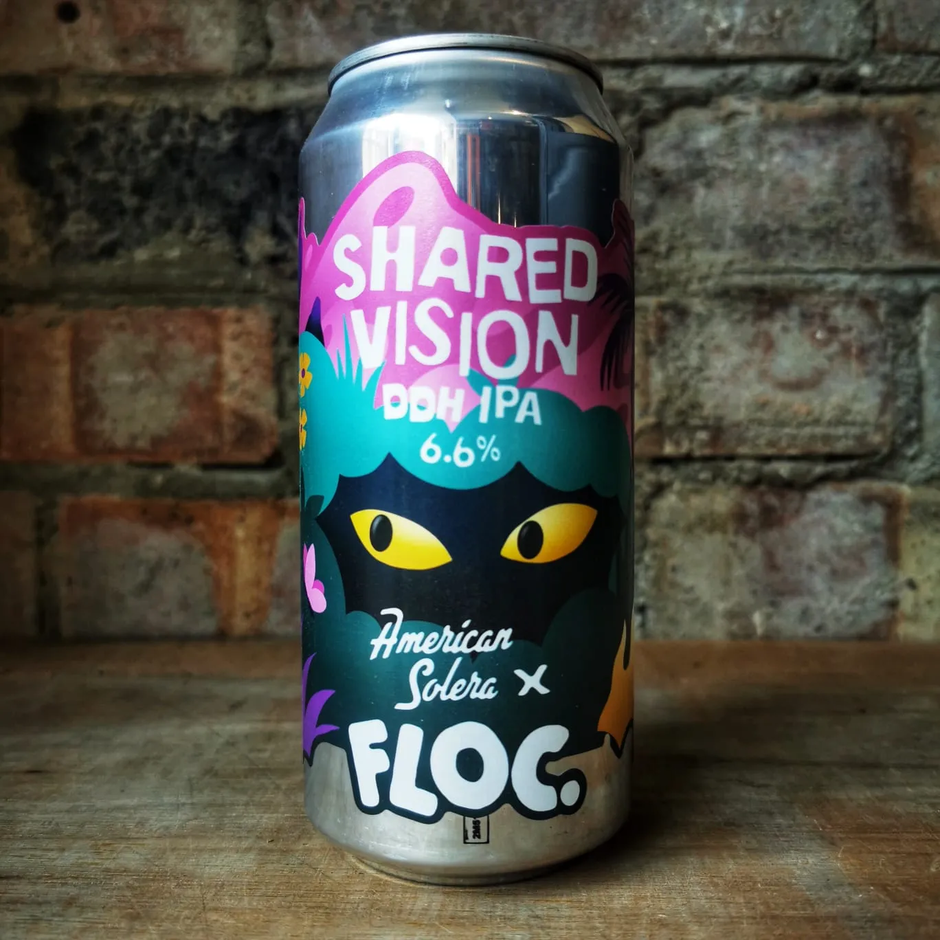 FLOC x American Solera Shared Vision DDH IPA 6.6% (440ml)
