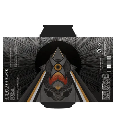 Holy Goat Night Ash Black Smoked Rye Stout
