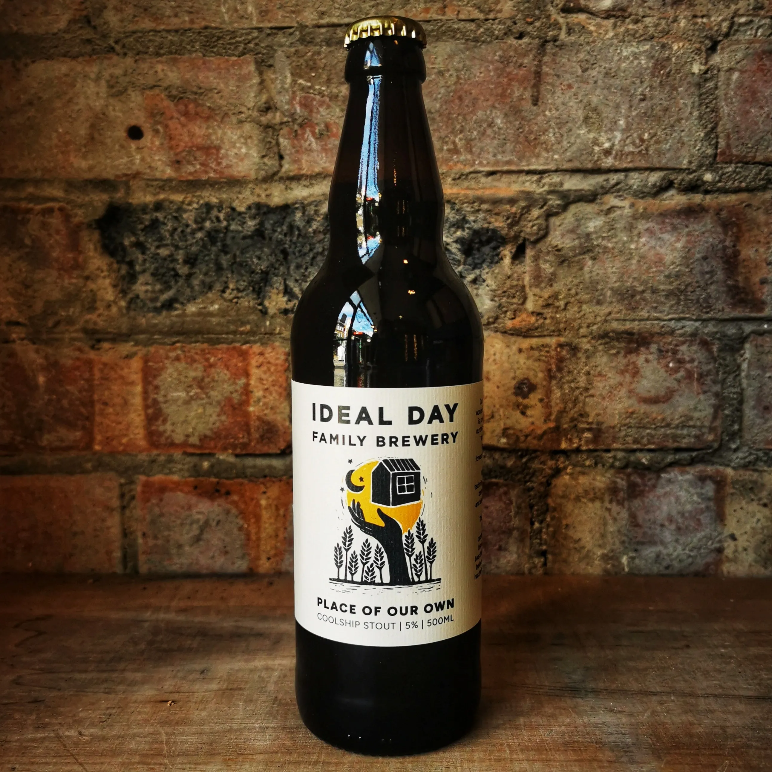 Ideal Day A Place of our Own Coolship Stout 5% (500ml)