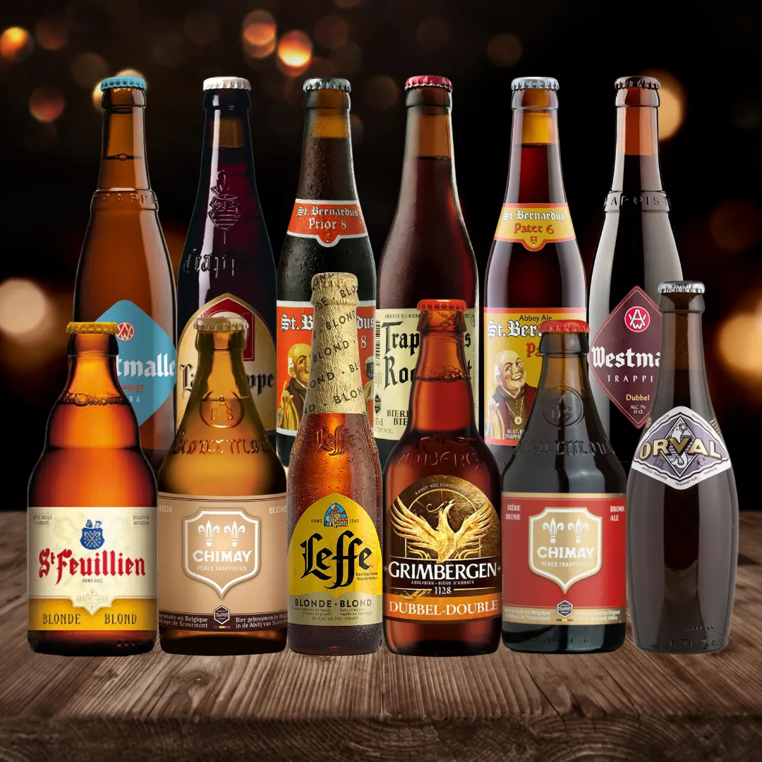 Best of Belgian Trappist and Abbey Beer Mixed Beer Case (12 Pack)