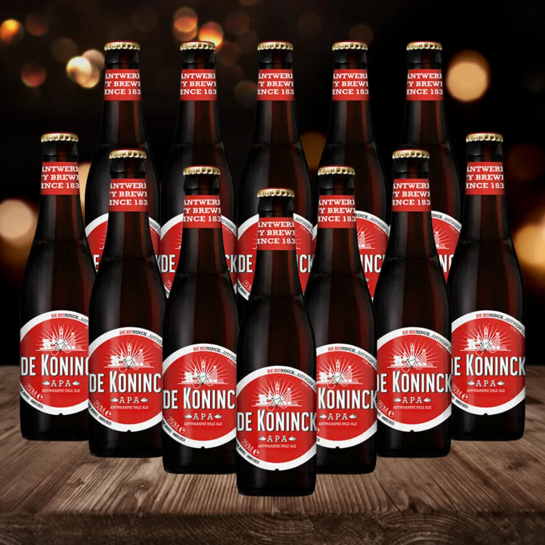 De Koninck Bolleke Belgian Pale Ale 330ml Bottles - 5.20% ABV (12 Pack)